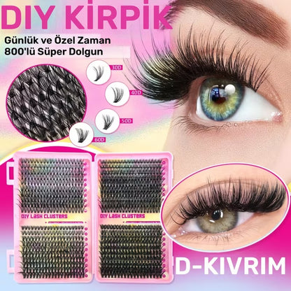 TE*MU KİRPİK 800 'LÜ SET